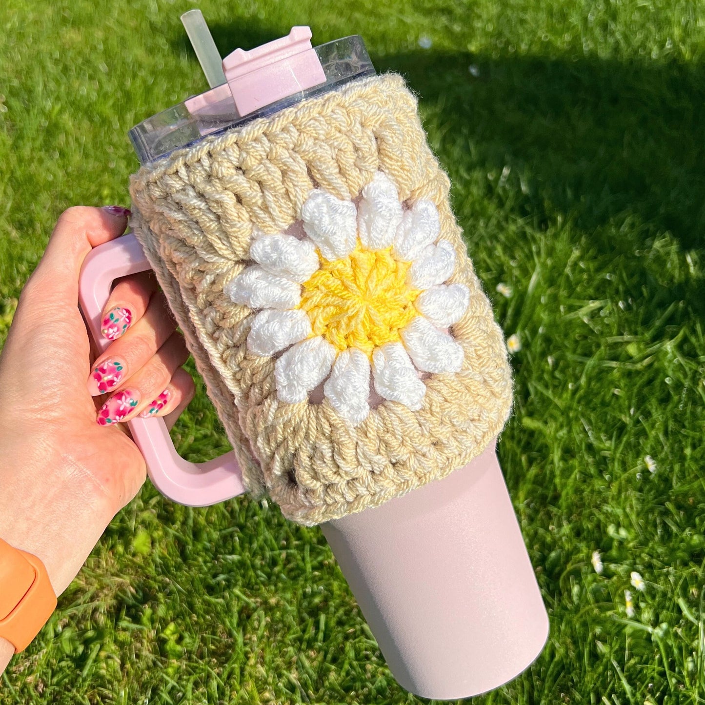 Daisy Cup Cosy