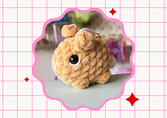 Crochet Bunny Keychains