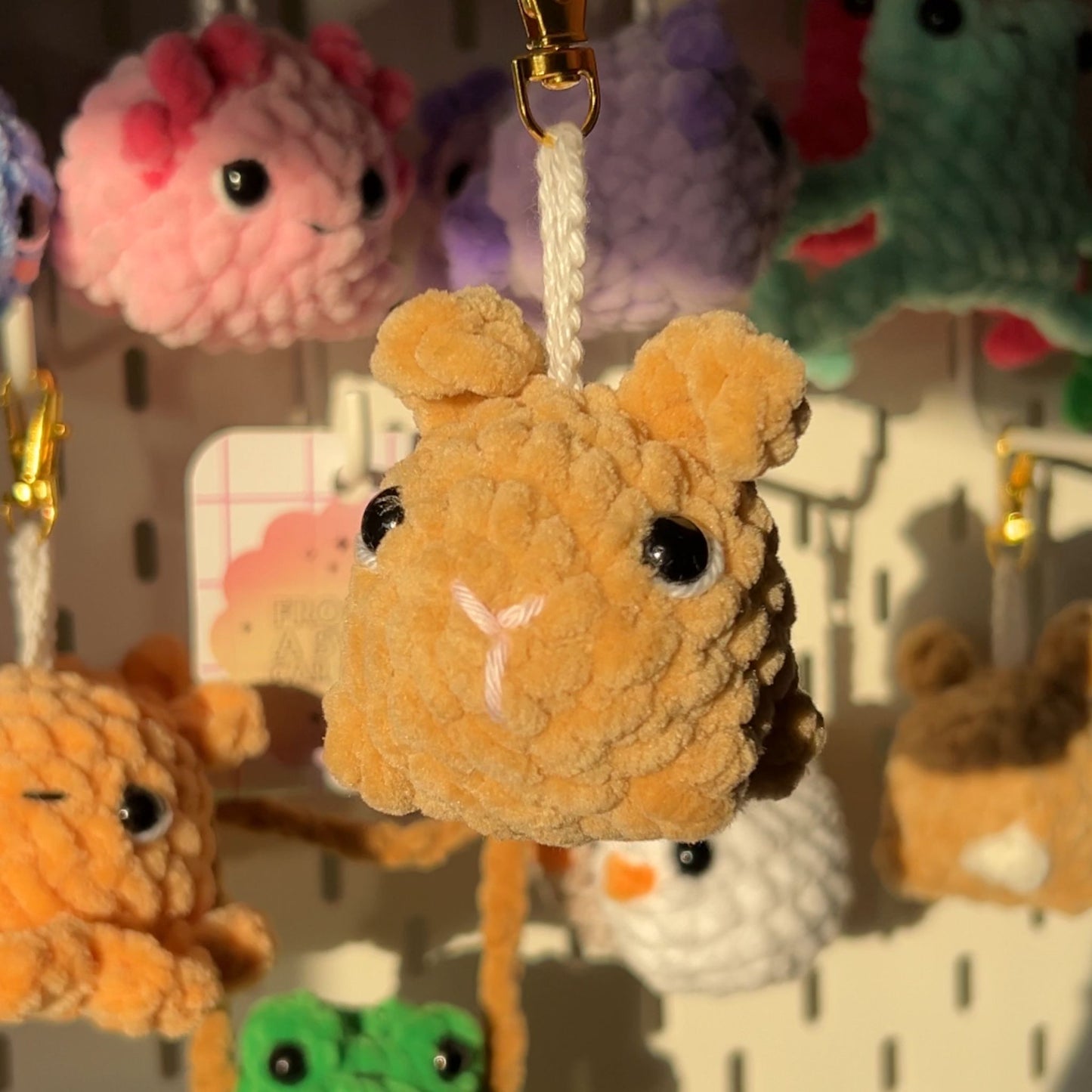Crochet Bunny Keychains