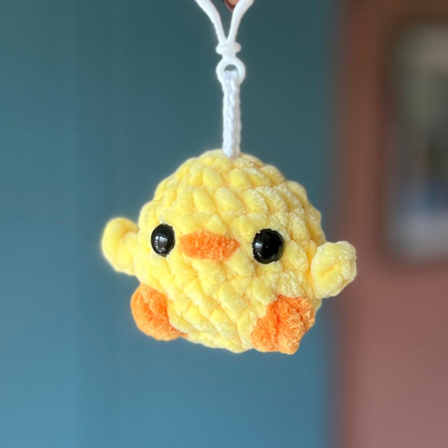 Crochet Chick Keychains