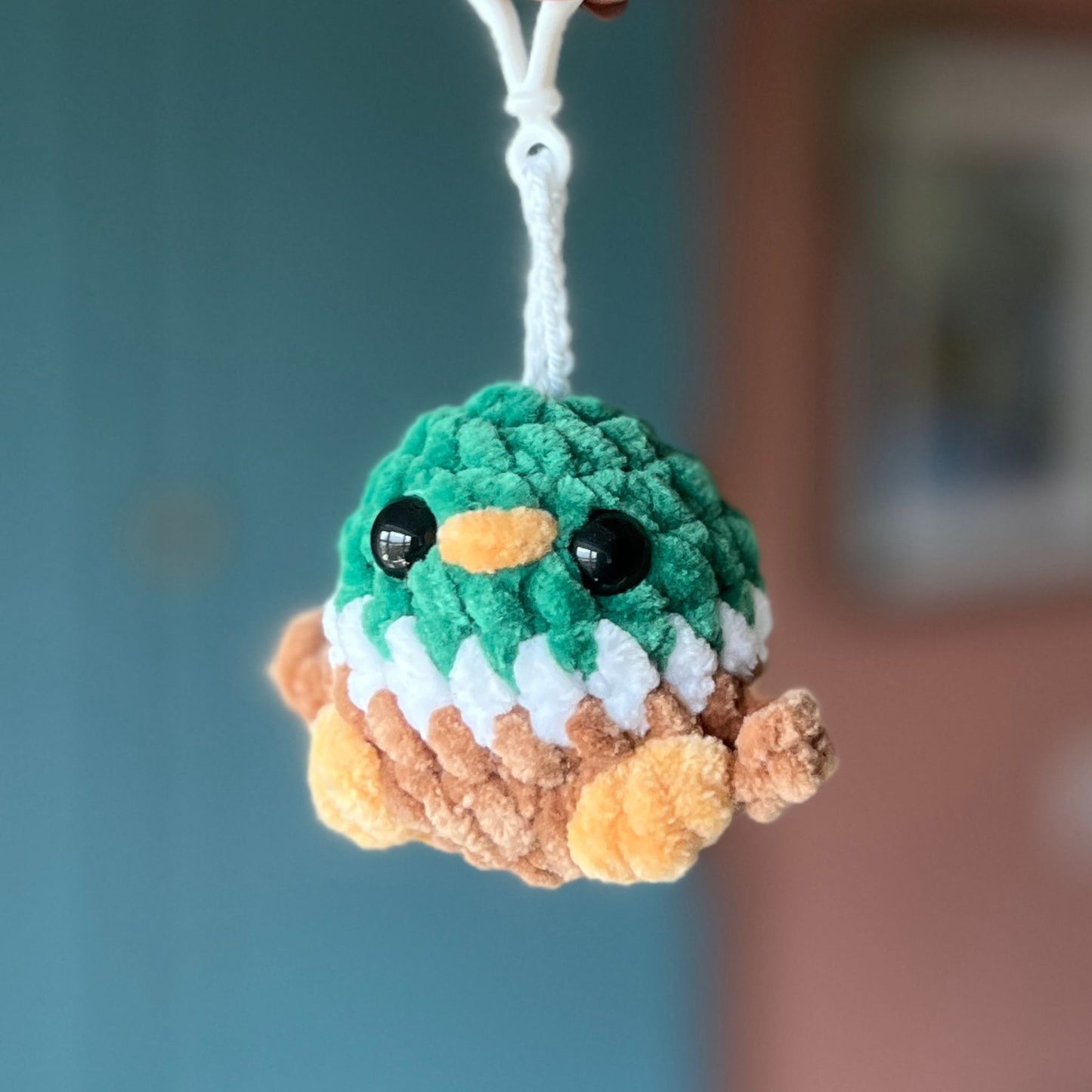 Crochet Duck Keychains