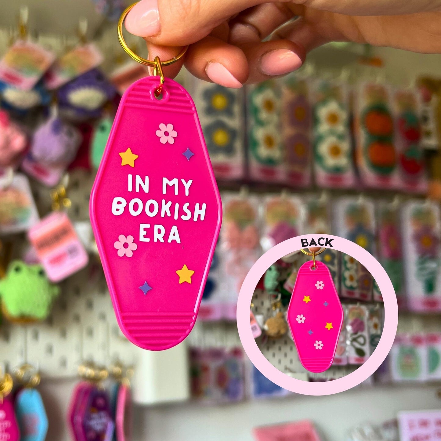 In My Bookish Era Motel Keychain