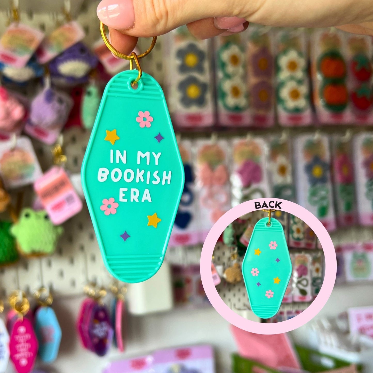 In My Bookish Era Motel Keychain