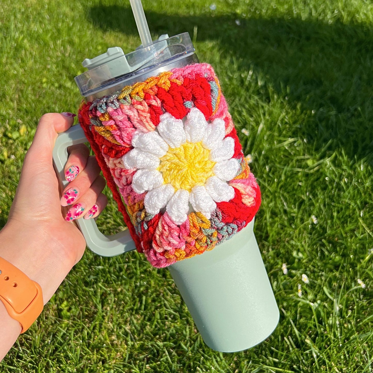 Daisy Cup Cosy
