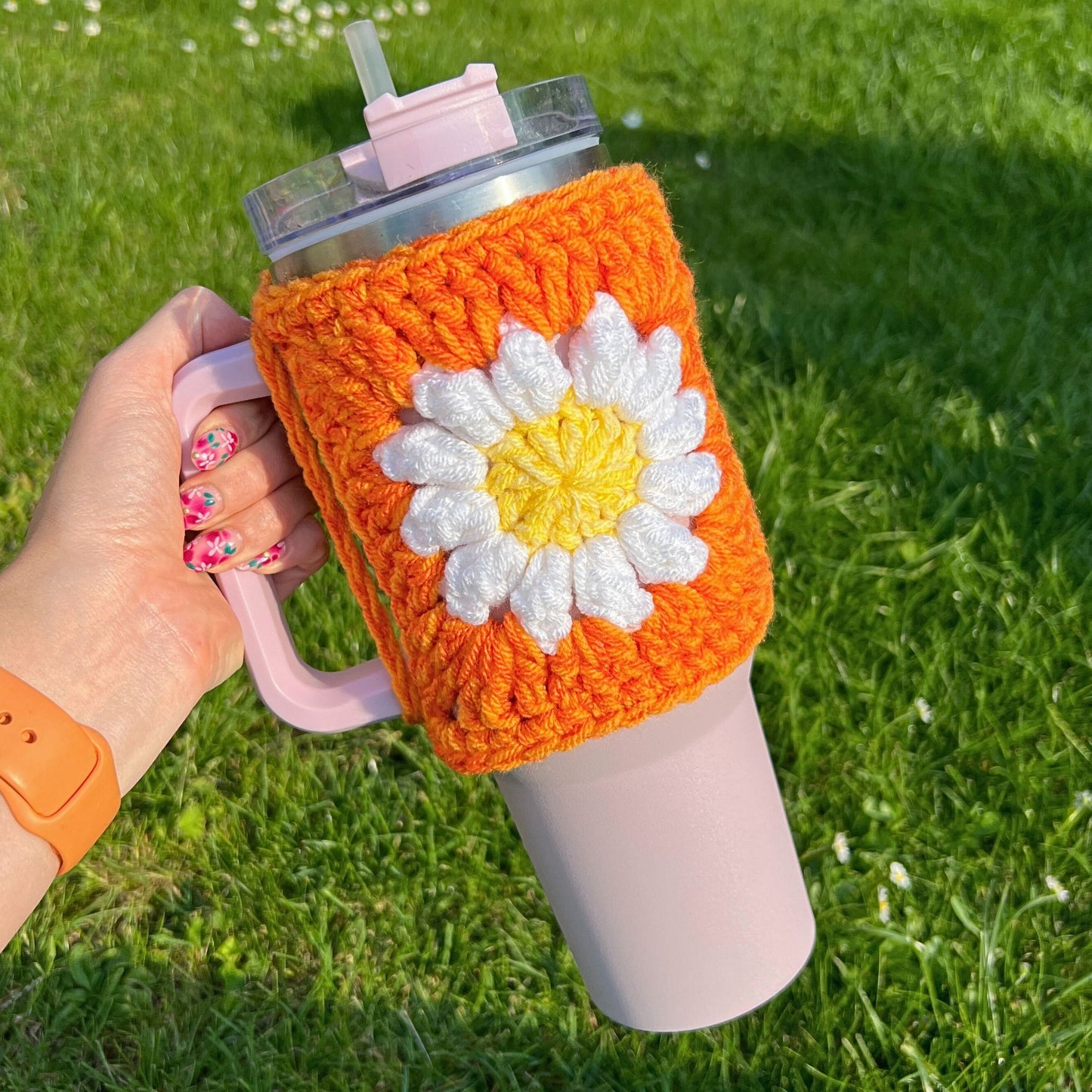 Daisy Cup Cosy