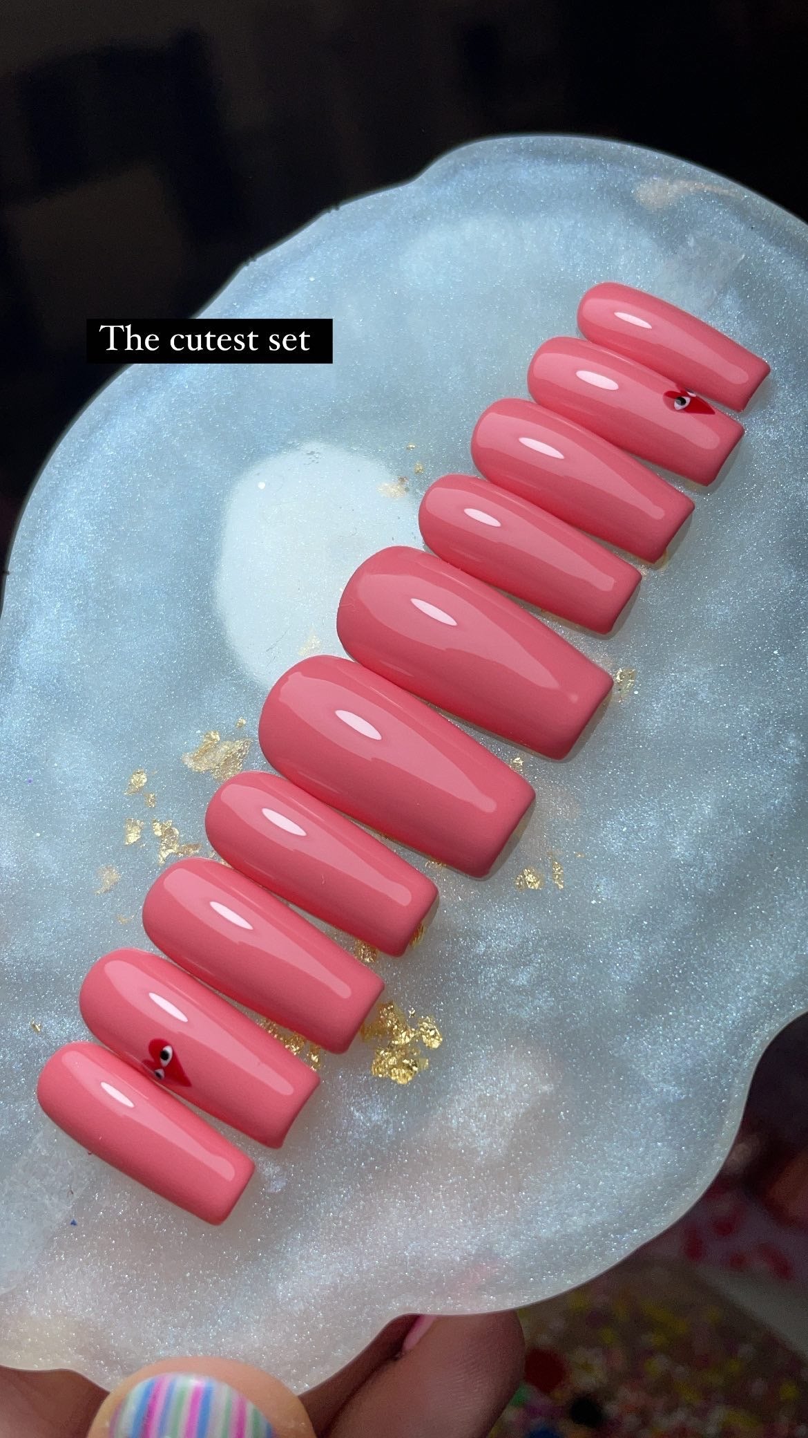The Nude 'Hearts Have Eyes' Set