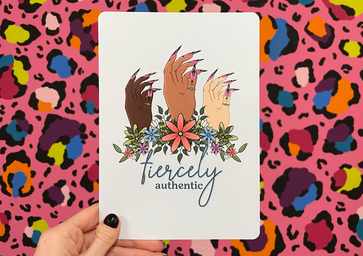 Fiercely Authentic Print