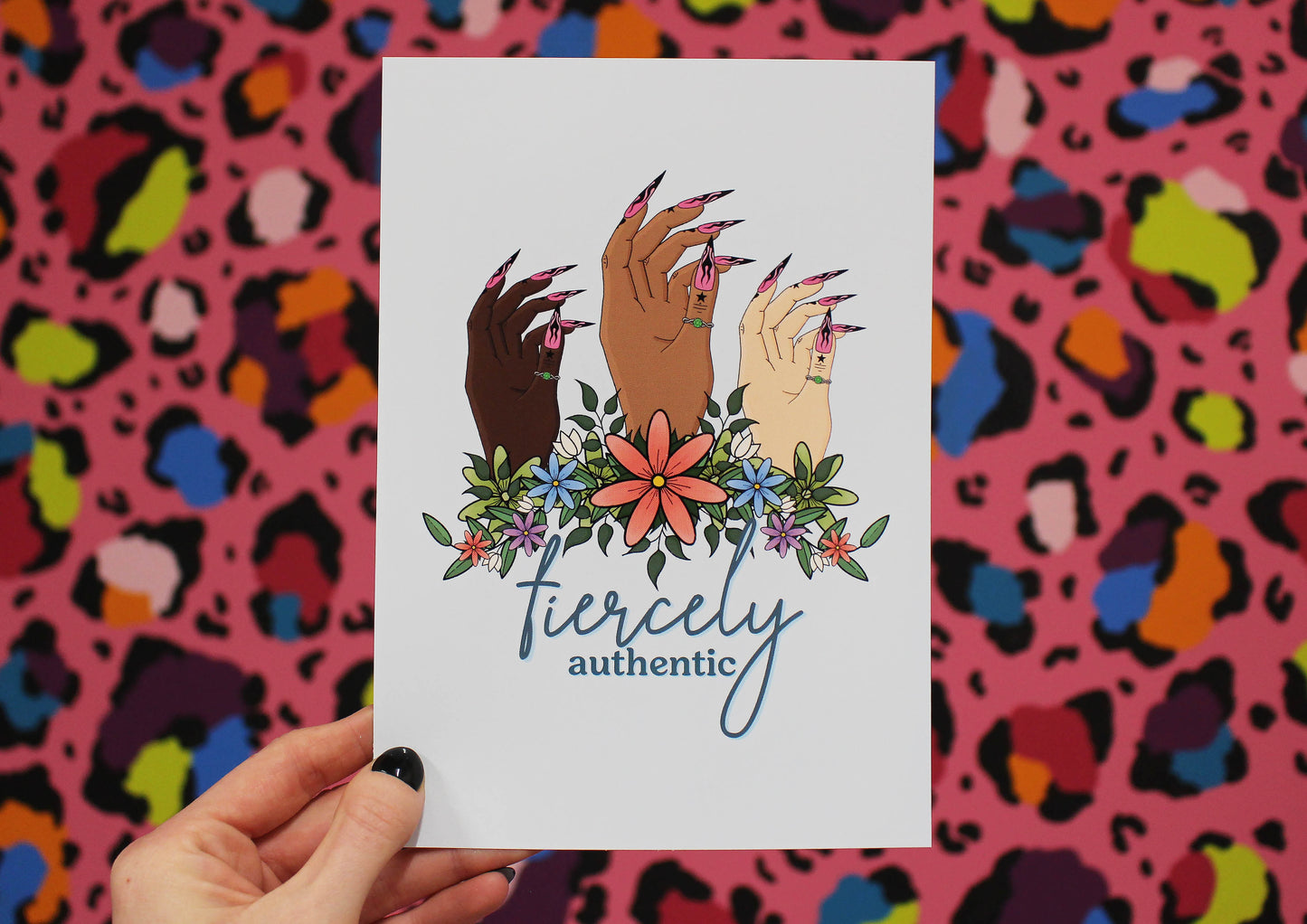 Fiercely Authentic Print