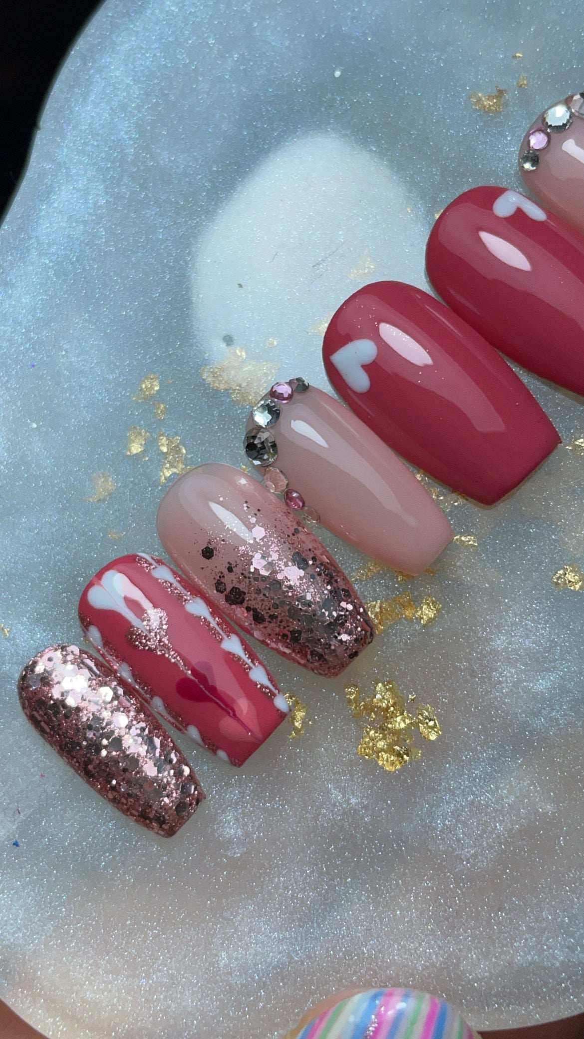 The Pink Heart Set
