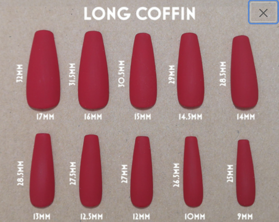 Red Valentine Nails
