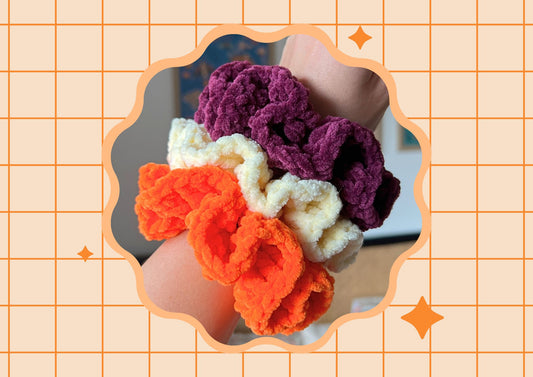 Autumn Crochet Scrunchie Bundles