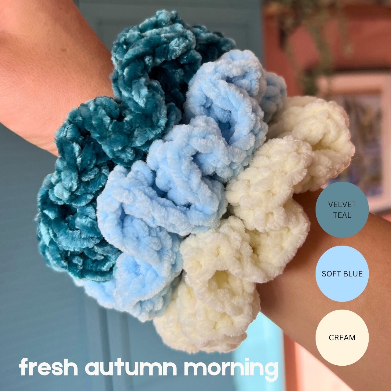 Autumn Crochet Scrunchie Bundles