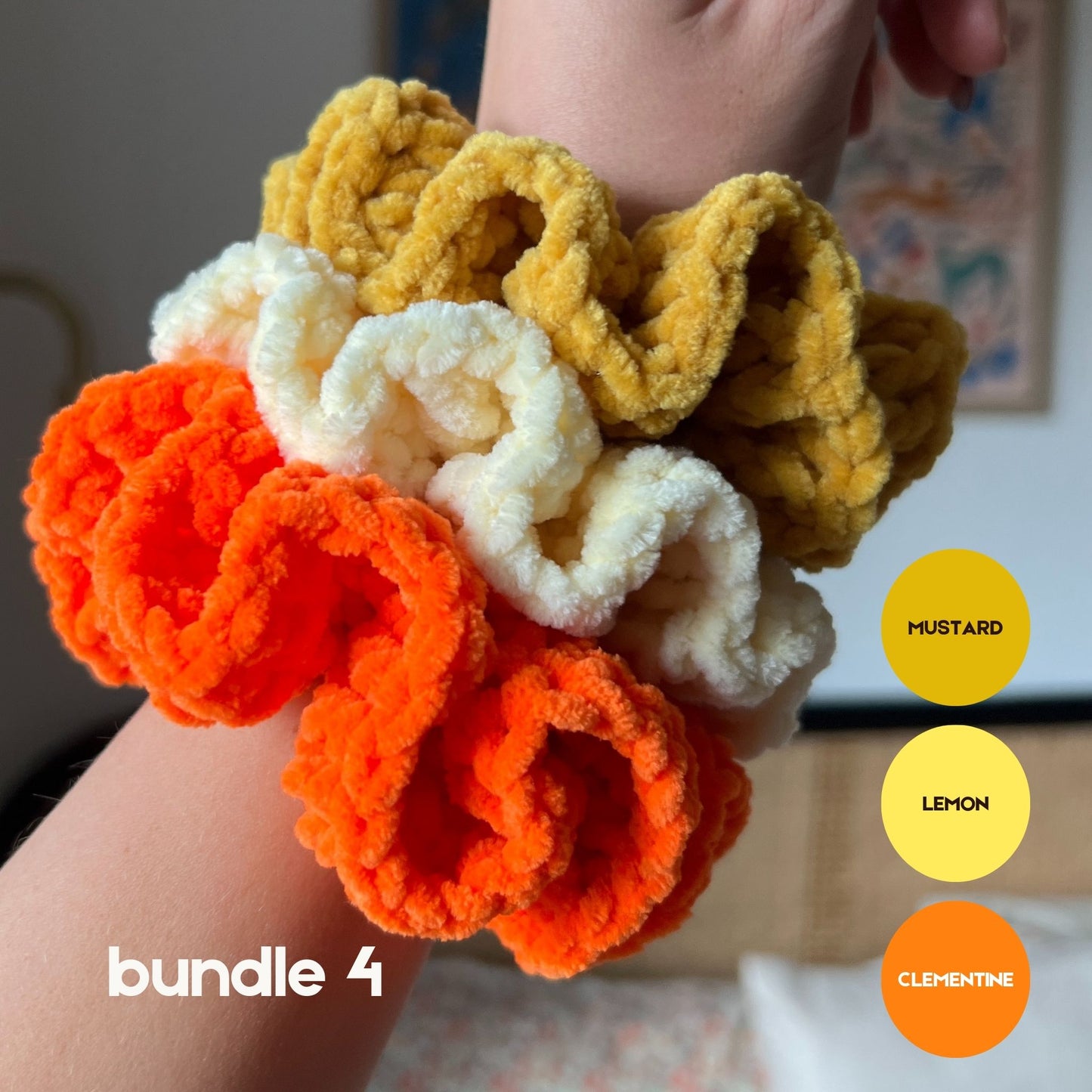 Autumn Crochet Scrunchie Bundles