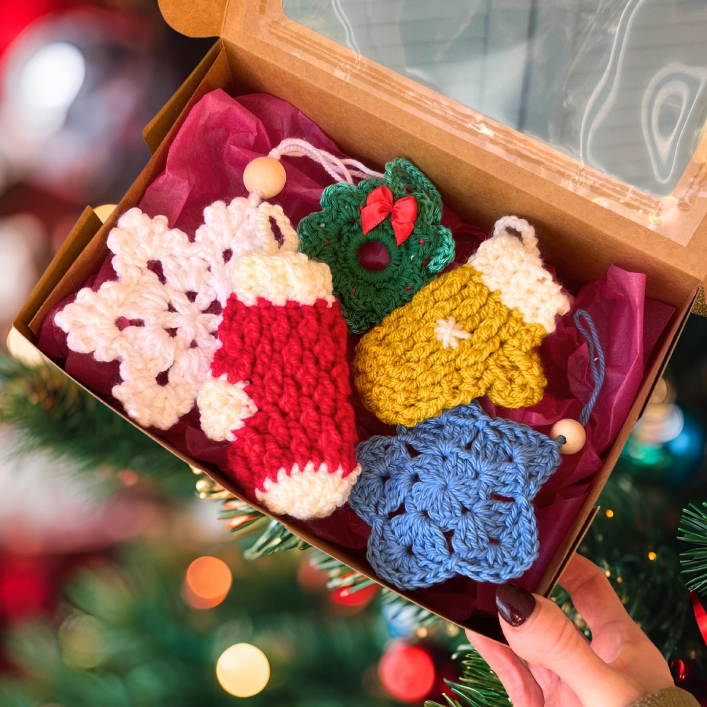 Crochet Ornament Box Set