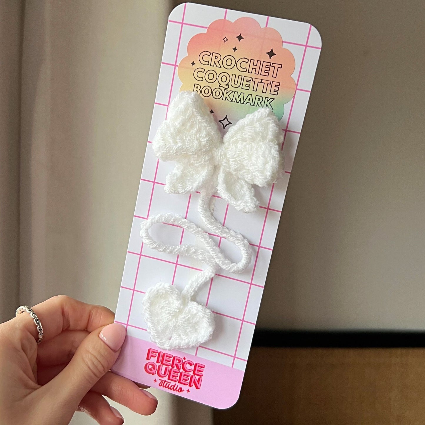 Crochet Coquette Bookmark (PREORDER)