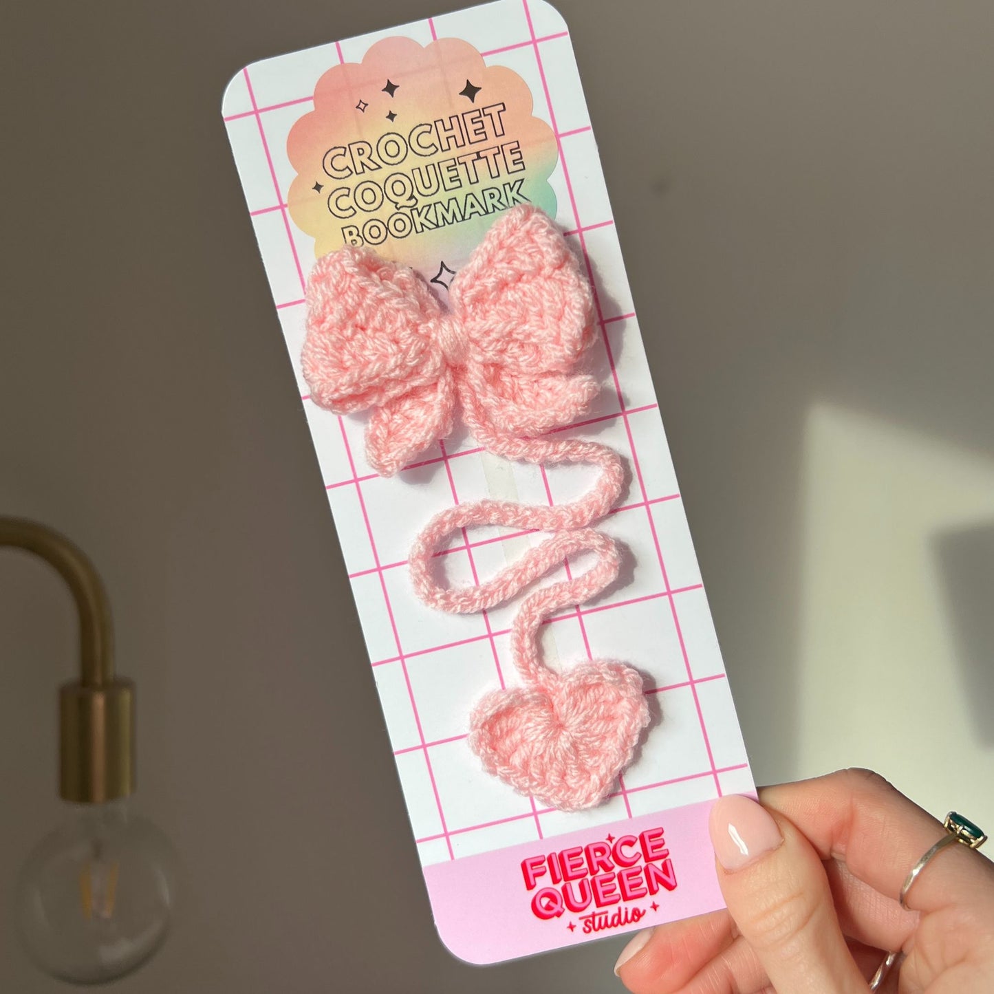 Crochet Coquette Bookmark (PREORDER)