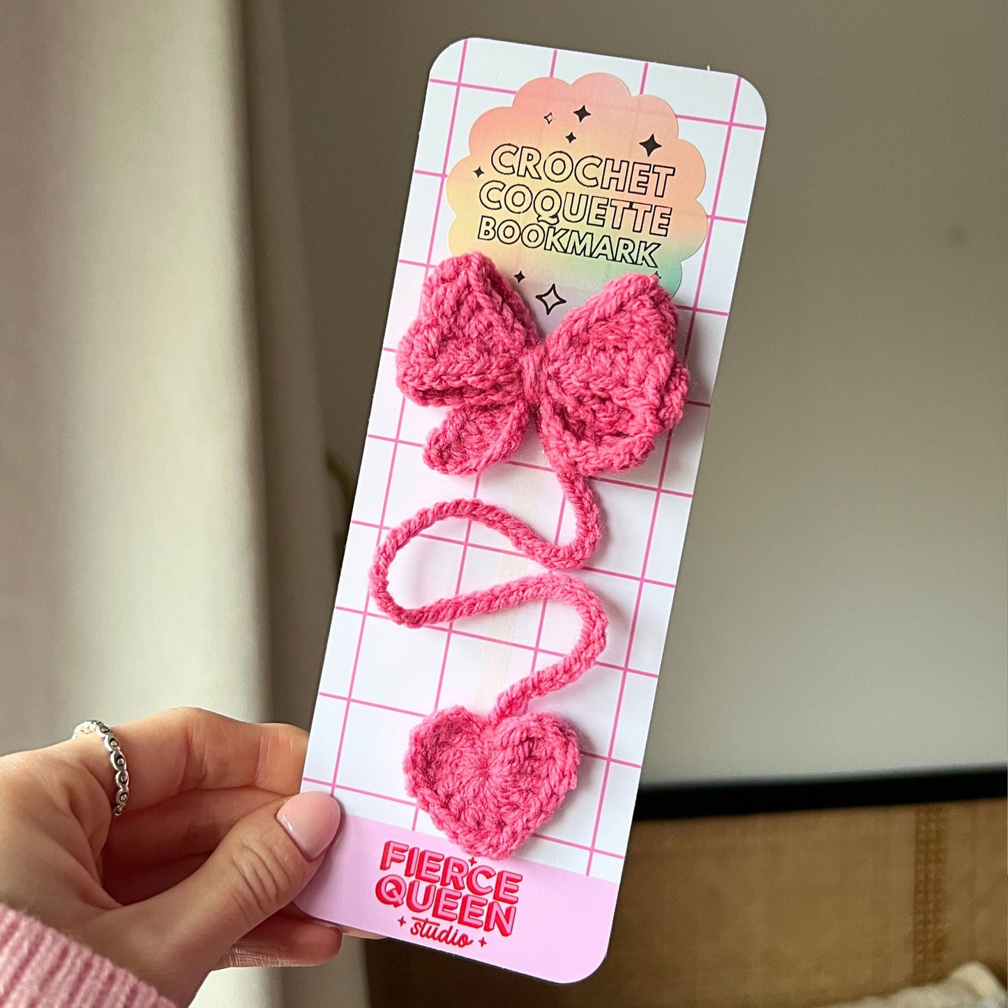 Crochet Coquette Bookmark (PREORDER)