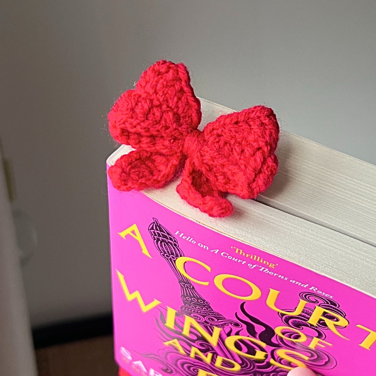 Crochet Coquette Bookmark (PREORDER)