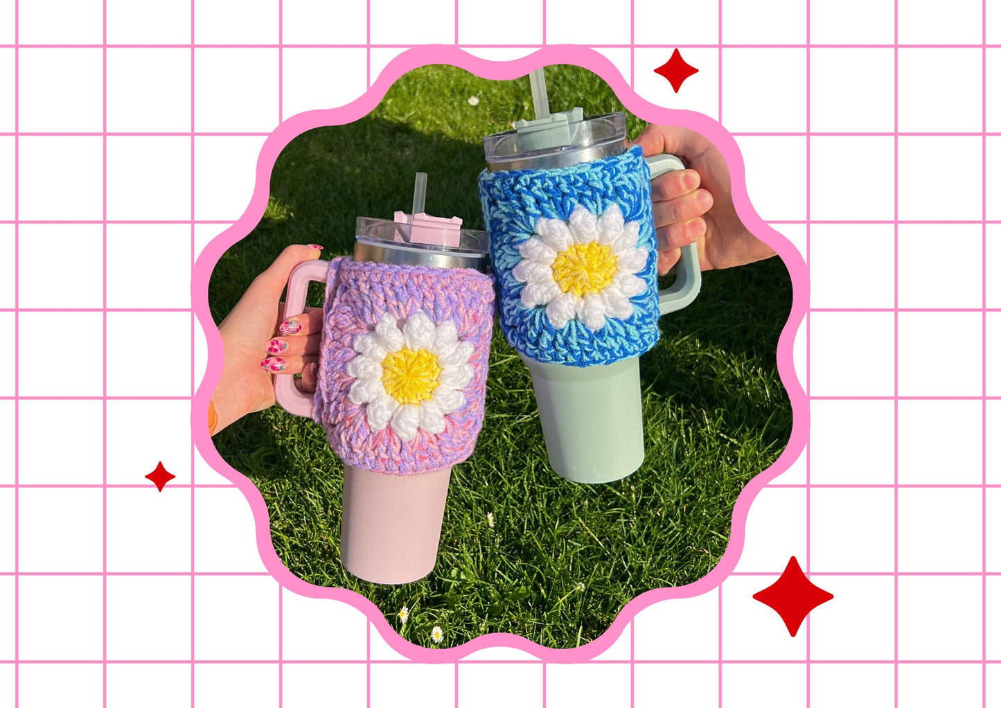 Daisy Cup Cosy