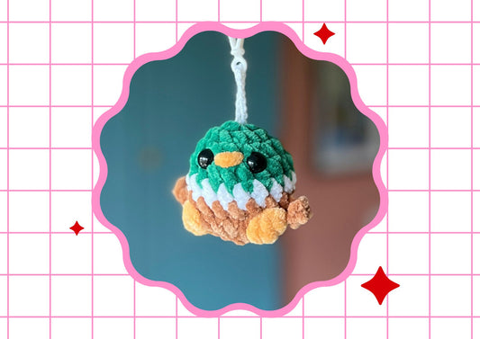 Crochet Duck Keychains