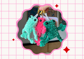Crochet Frog Keychains