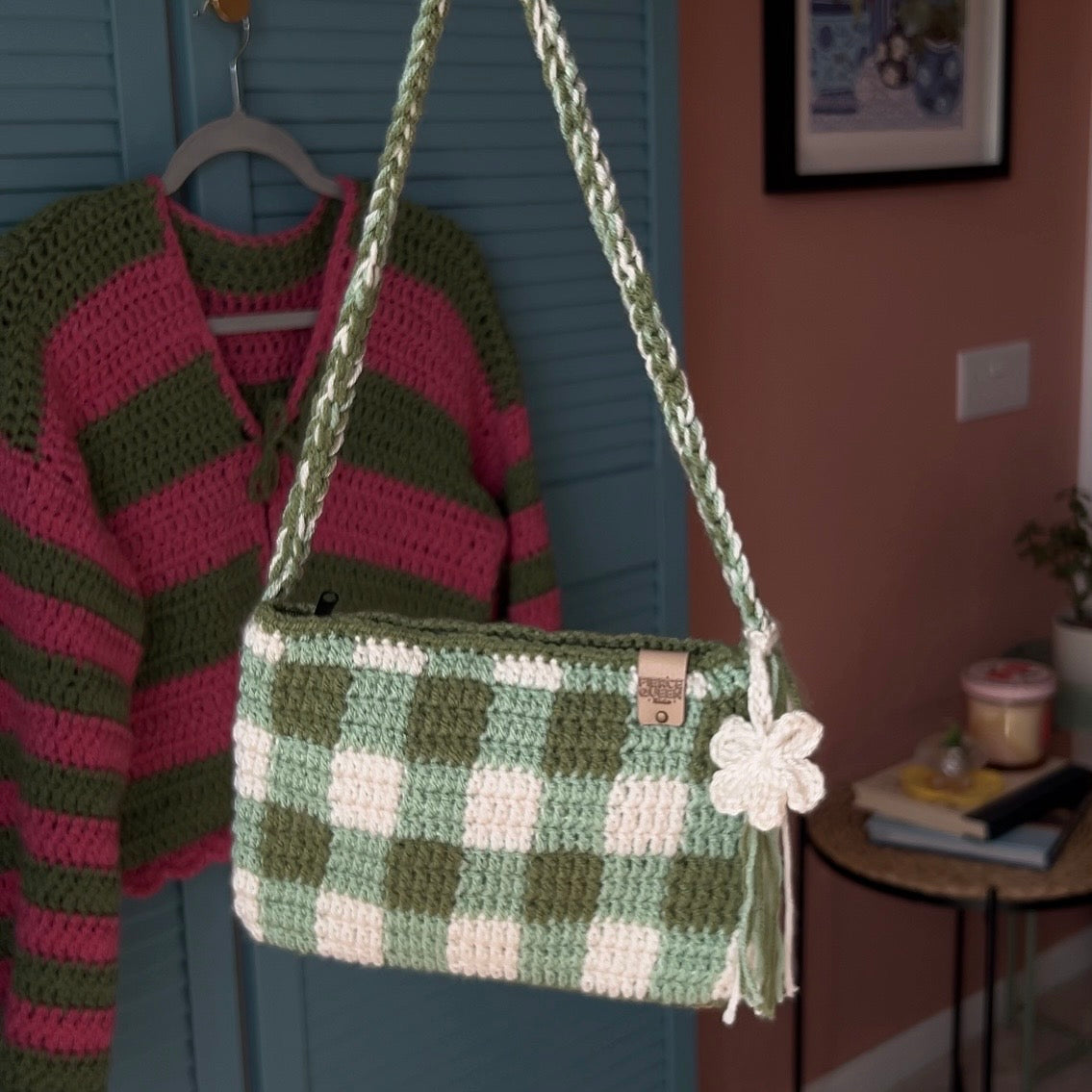 ONE OF A KIND // Crochet Bag with Zip