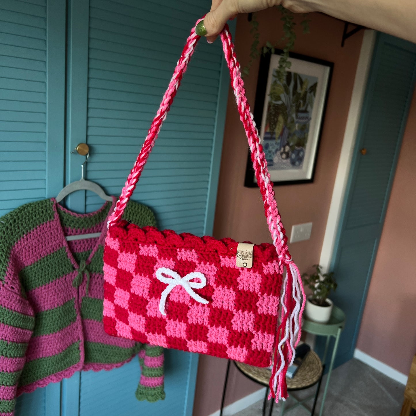 ONE OF A KIND // Crochet Bag with Zip