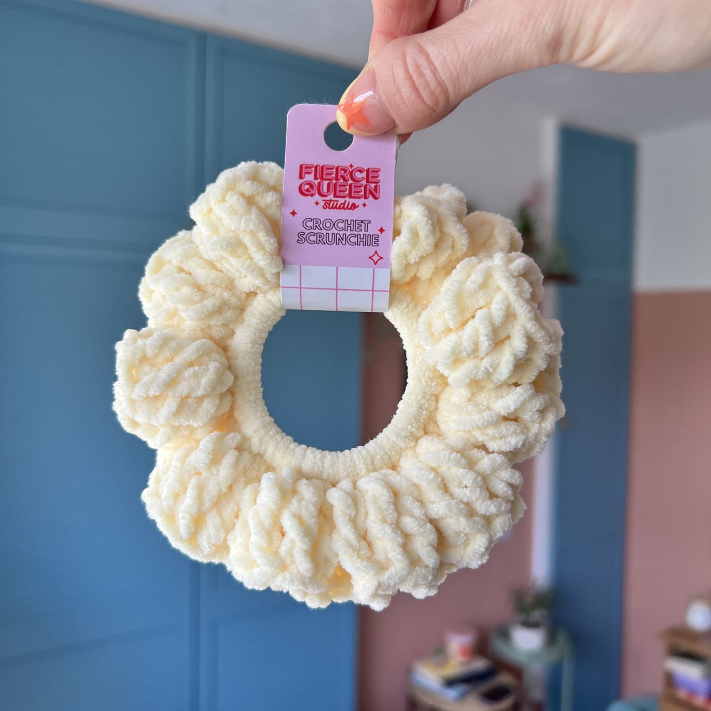 Individual Crochet Scrunchie (3 for £11.95)