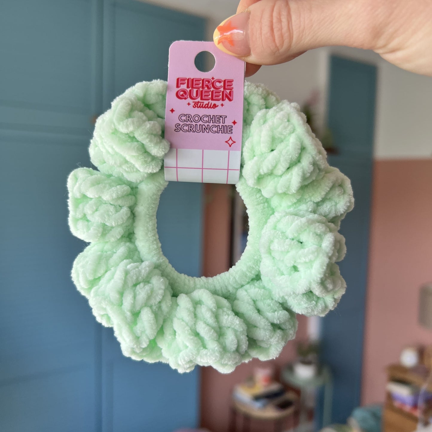 Individual Crochet Scrunchie (3 for £11.95)