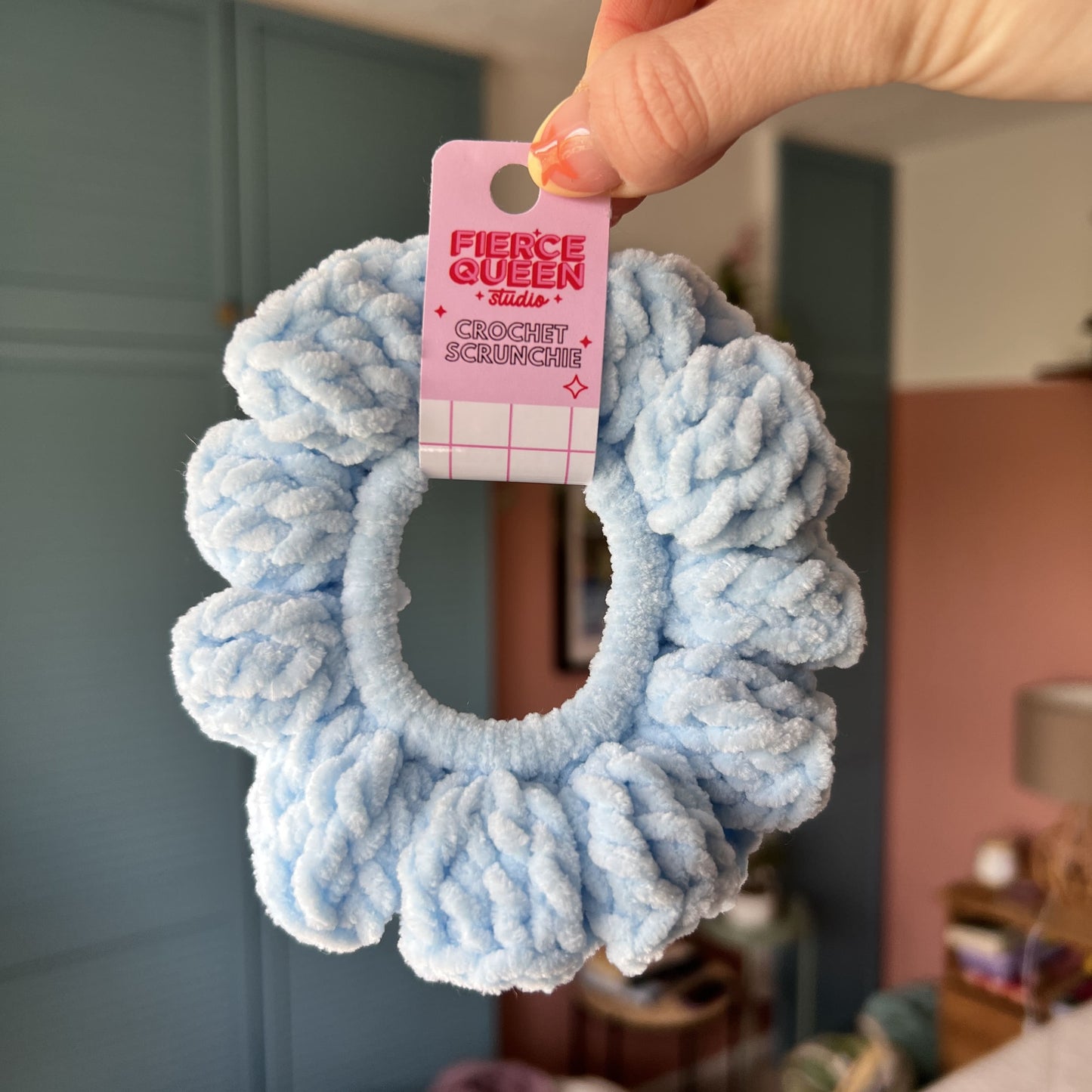 Individual Crochet Scrunchie (3 for £11.95)
