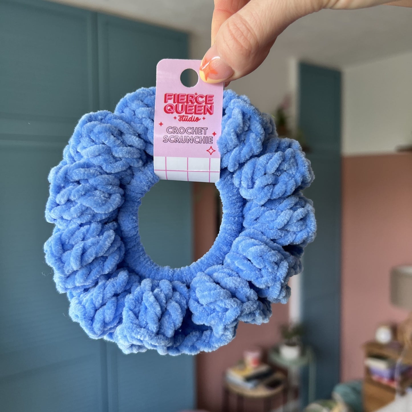 Individual Crochet Scrunchie (3 for £11.95)