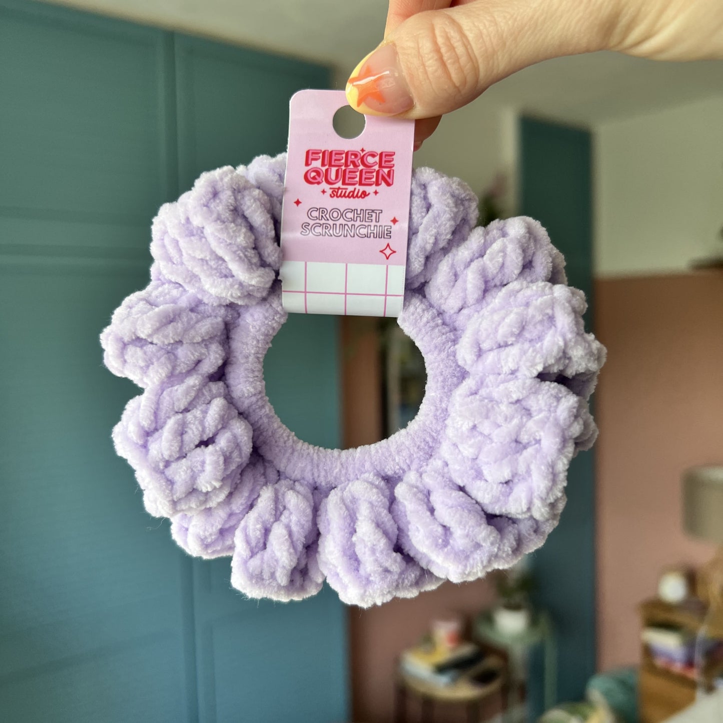 Individual Crochet Scrunchie (3 for £11.95)