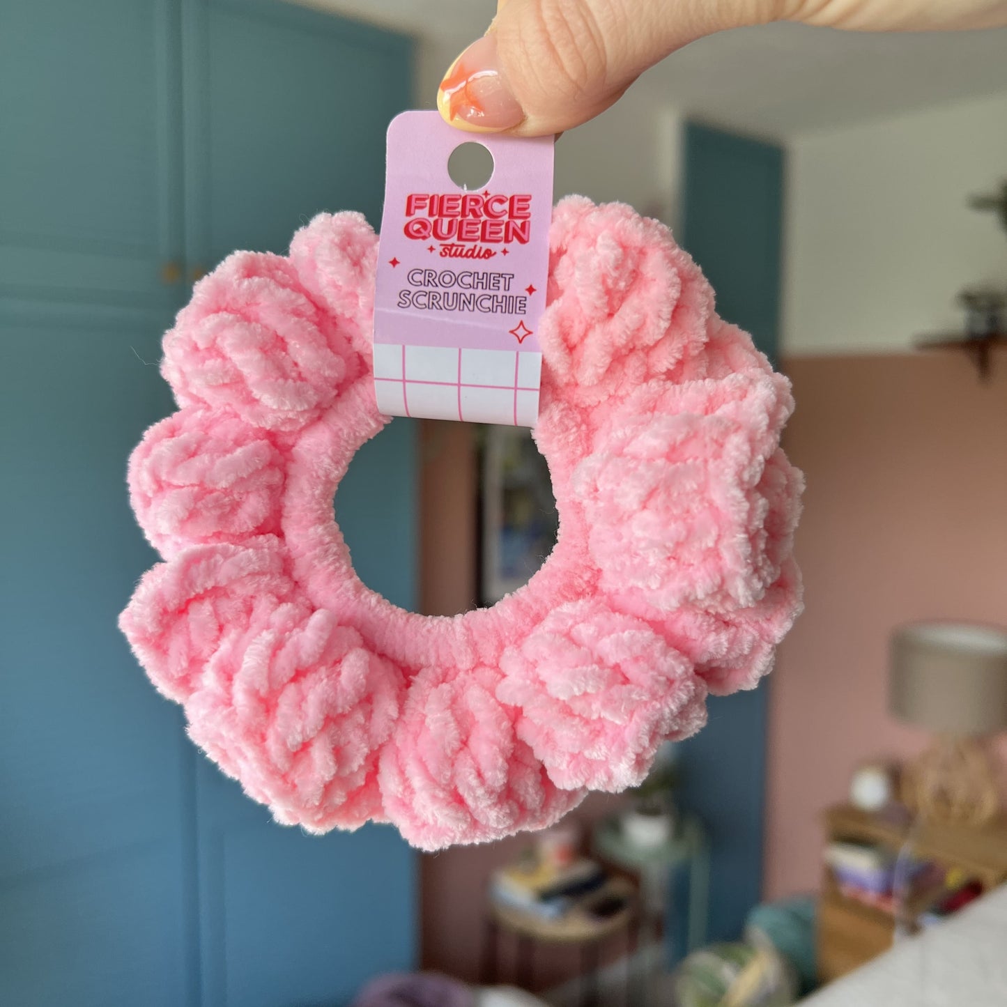 Individual Crochet Scrunchie (3 for £11.95)