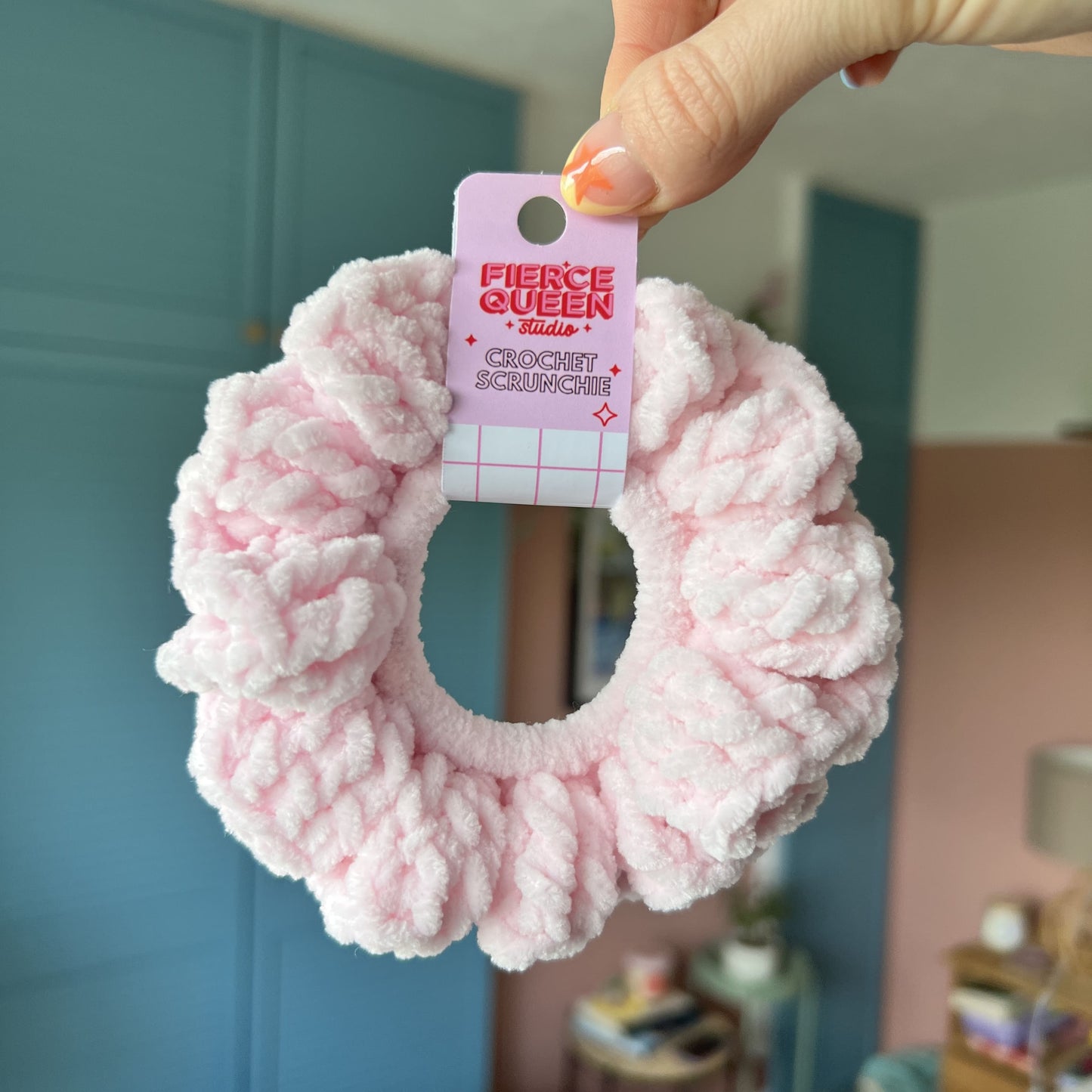 Individual Crochet Scrunchie (3 for £11.95)