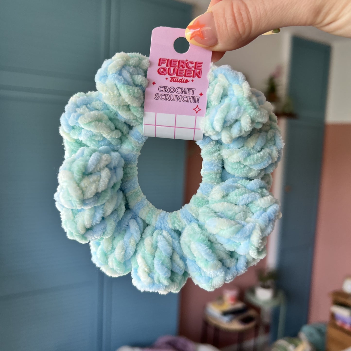 Individual Crochet Scrunchie (3 for £11.95)