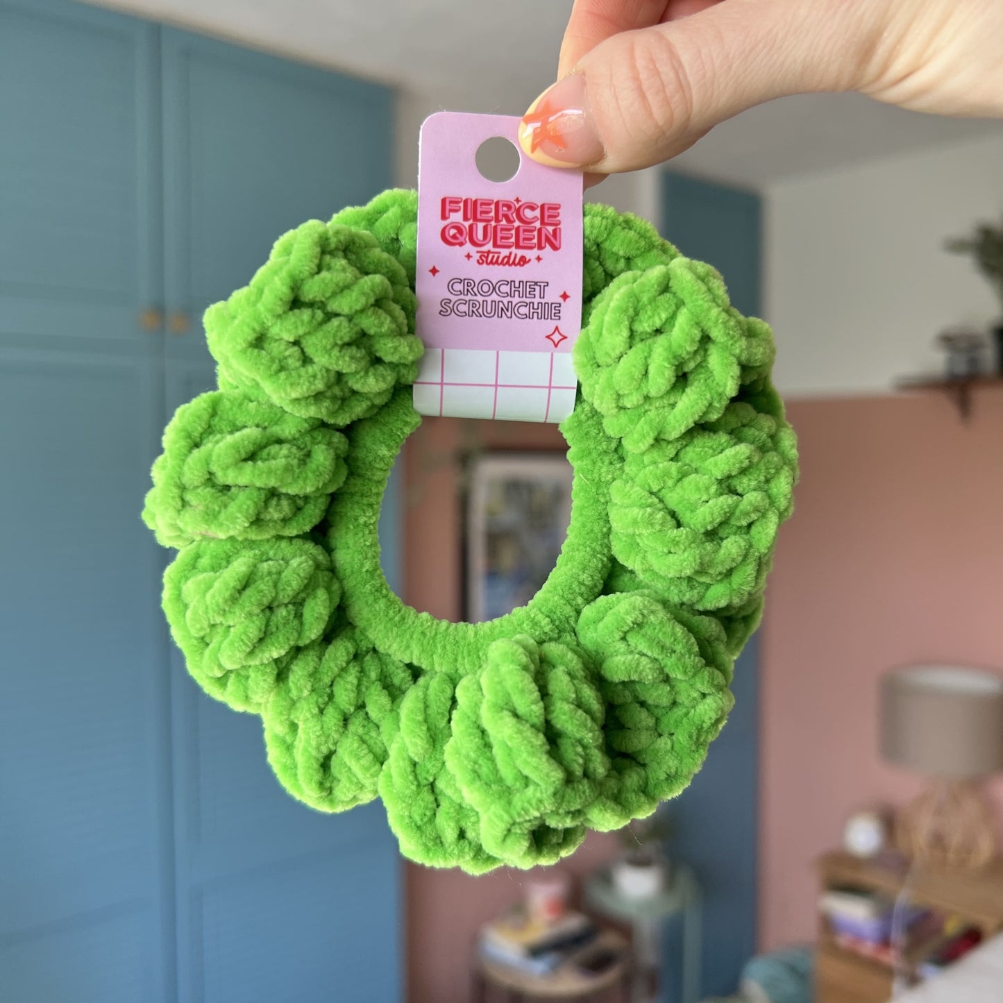 Individual Crochet Scrunchie (3 for £11.95)