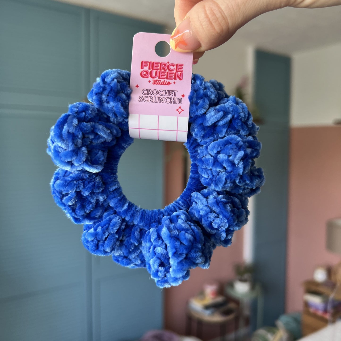 Individual Crochet Scrunchie (3 for £11.95)