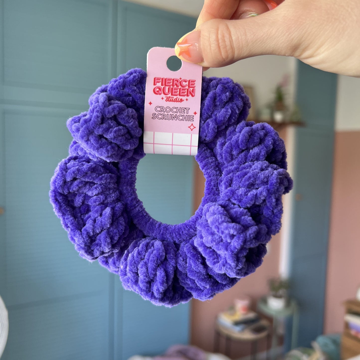 Individual Crochet Scrunchie (3 for £11.95)