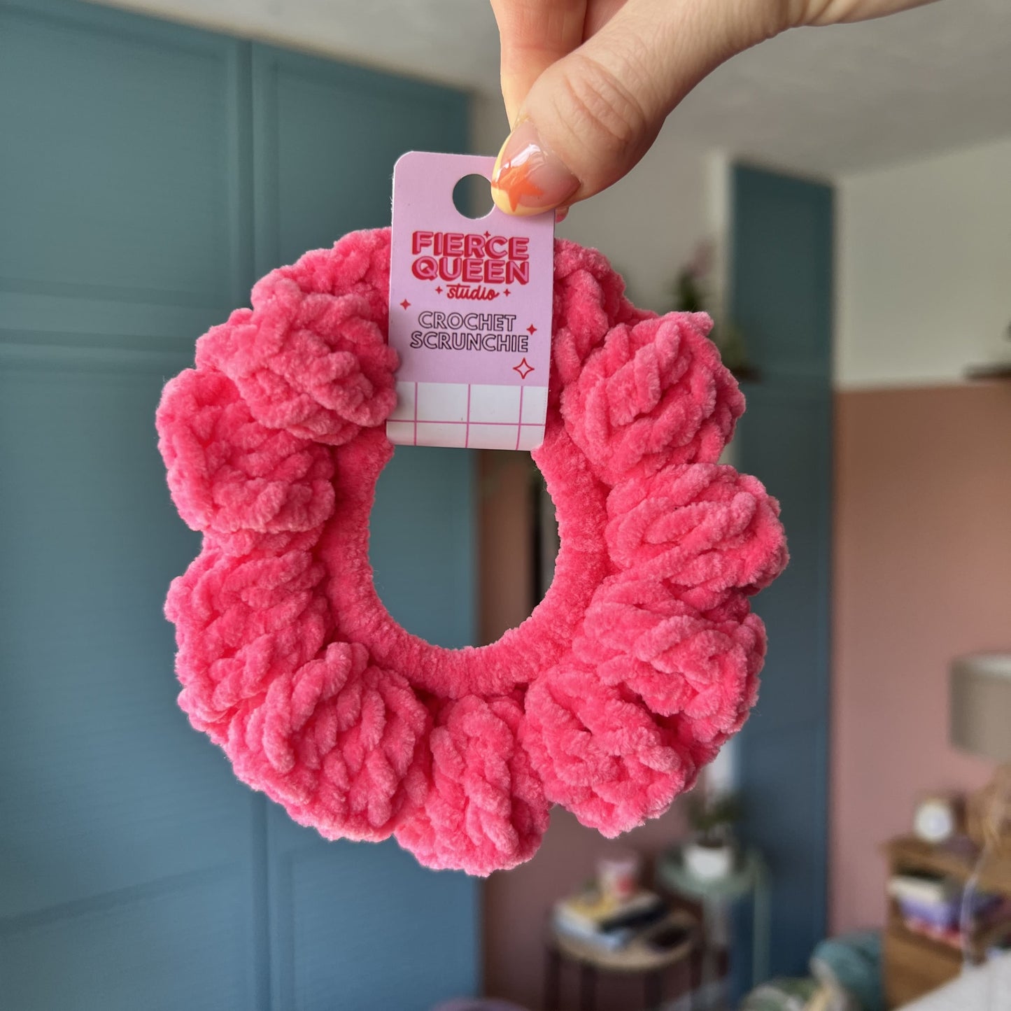 Individual Crochet Scrunchie (3 for £11.95)