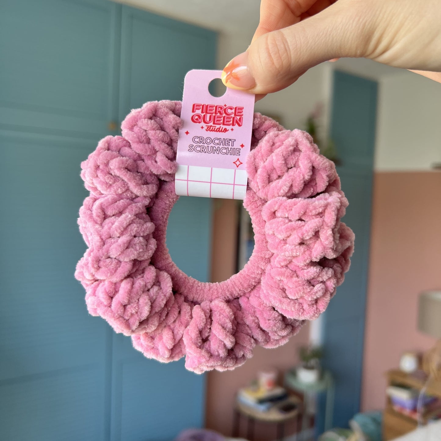 Individual Crochet Scrunchie (3 for £11.95)
