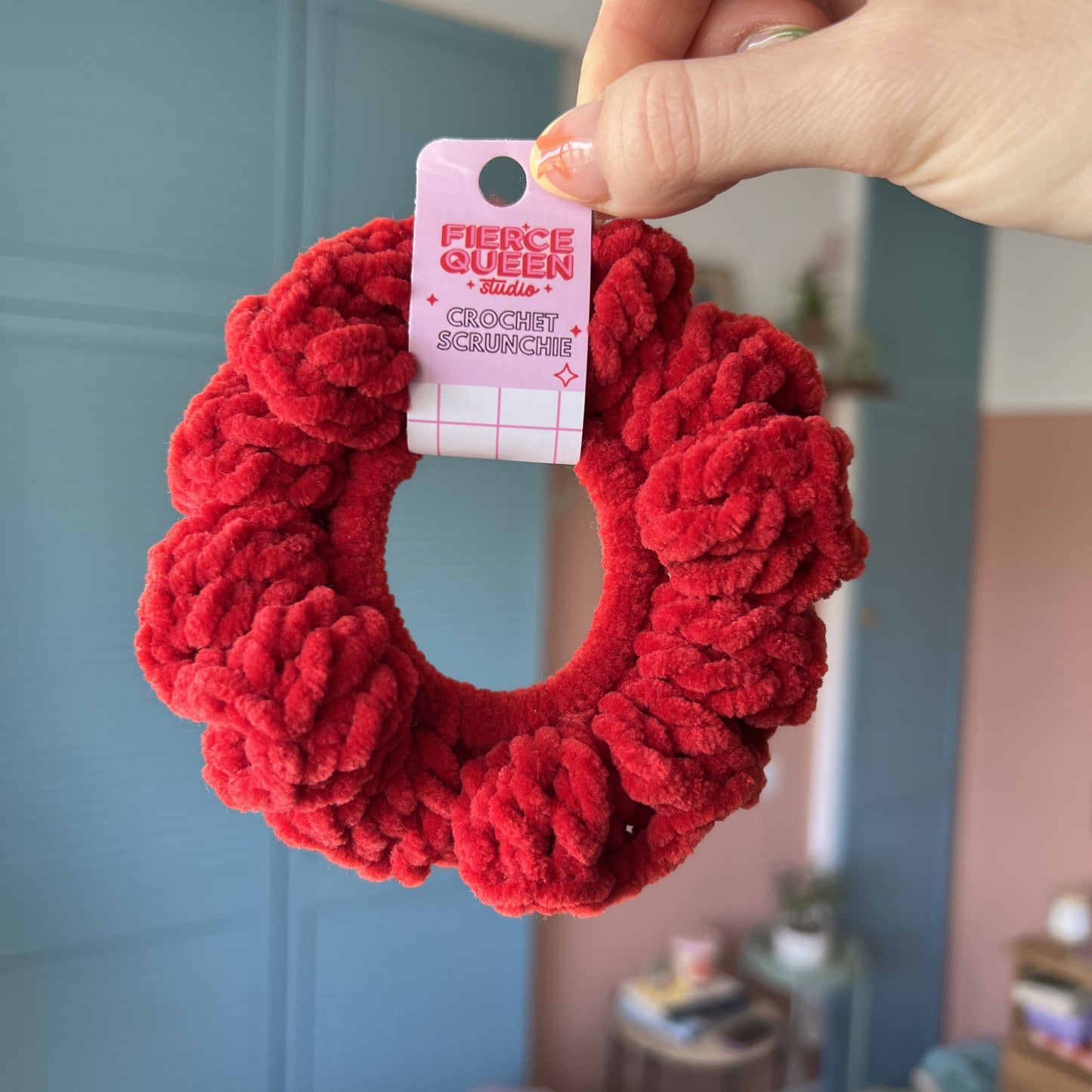 Individual Crochet Scrunchie (3 for £11.95)