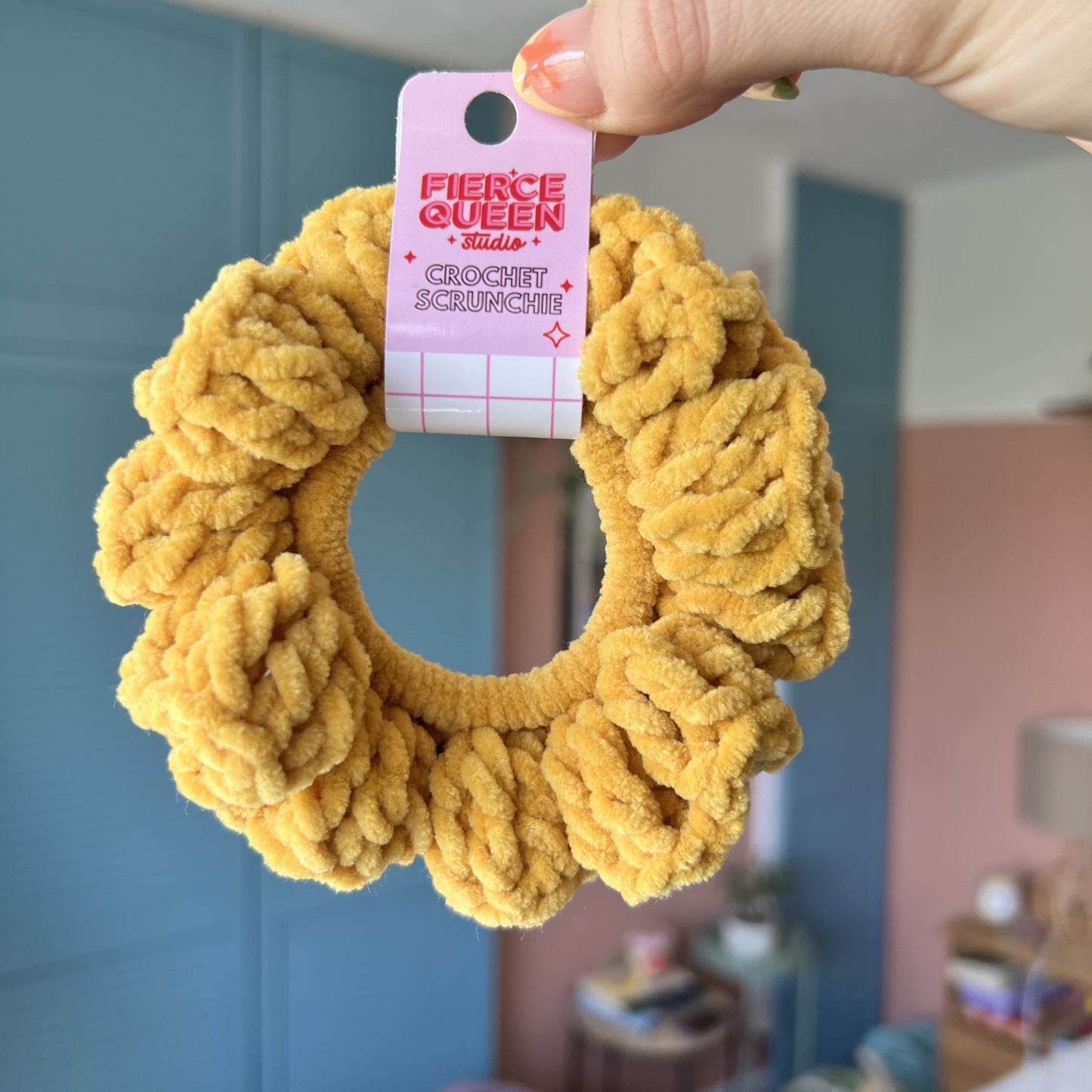 Individual Crochet Scrunchie (3 for £11.95)