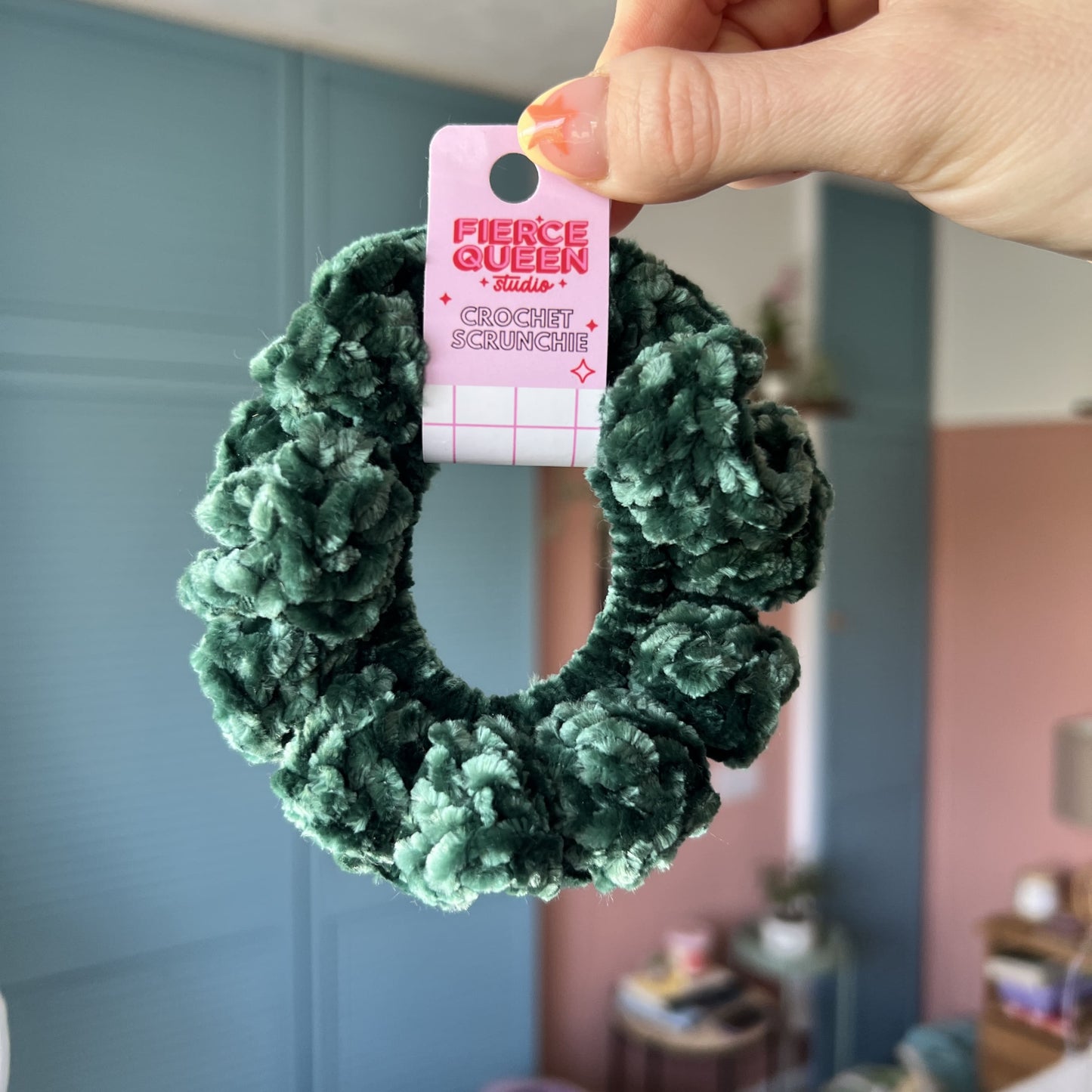 Individual Crochet Scrunchie (3 for £11.95)