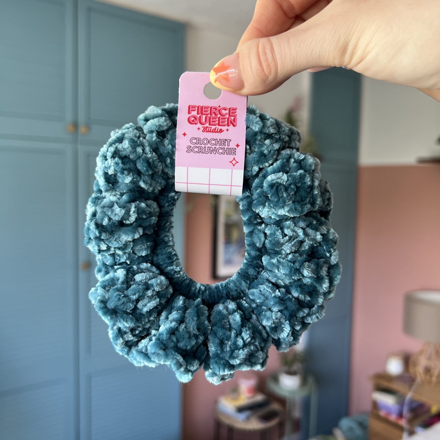 Individual Crochet Scrunchie (3 for £11.95)