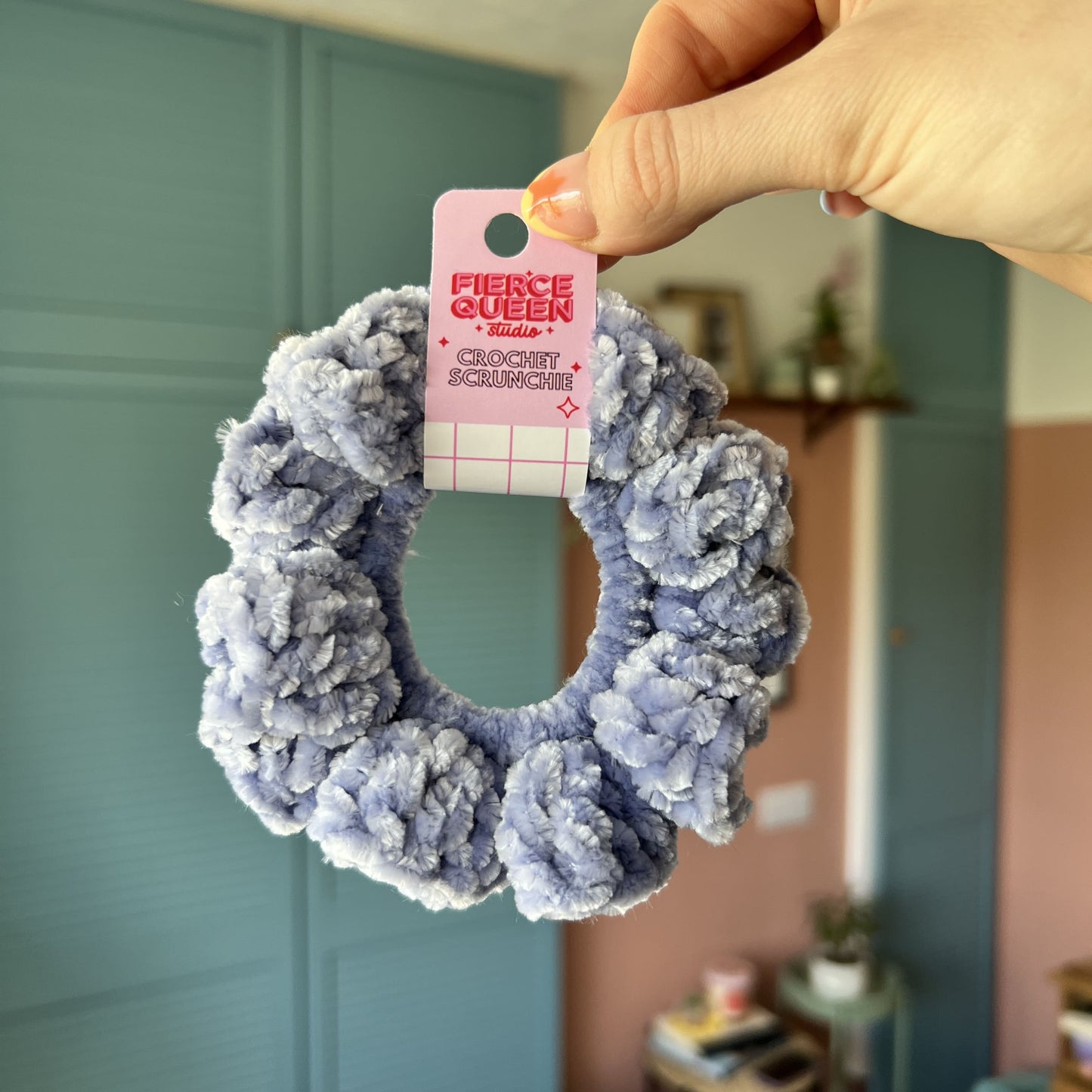 Individual Crochet Scrunchie (3 for £11.95)