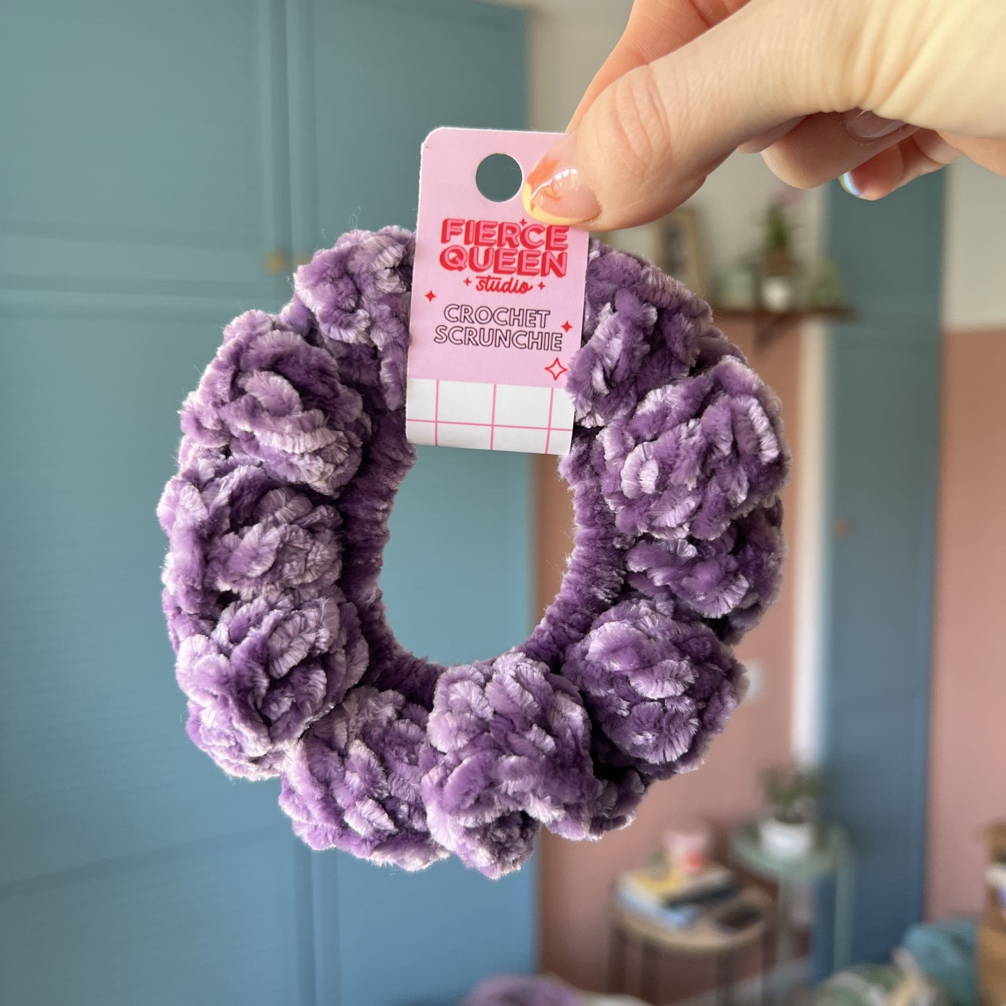 Individual Crochet Scrunchie (3 for £11.95)