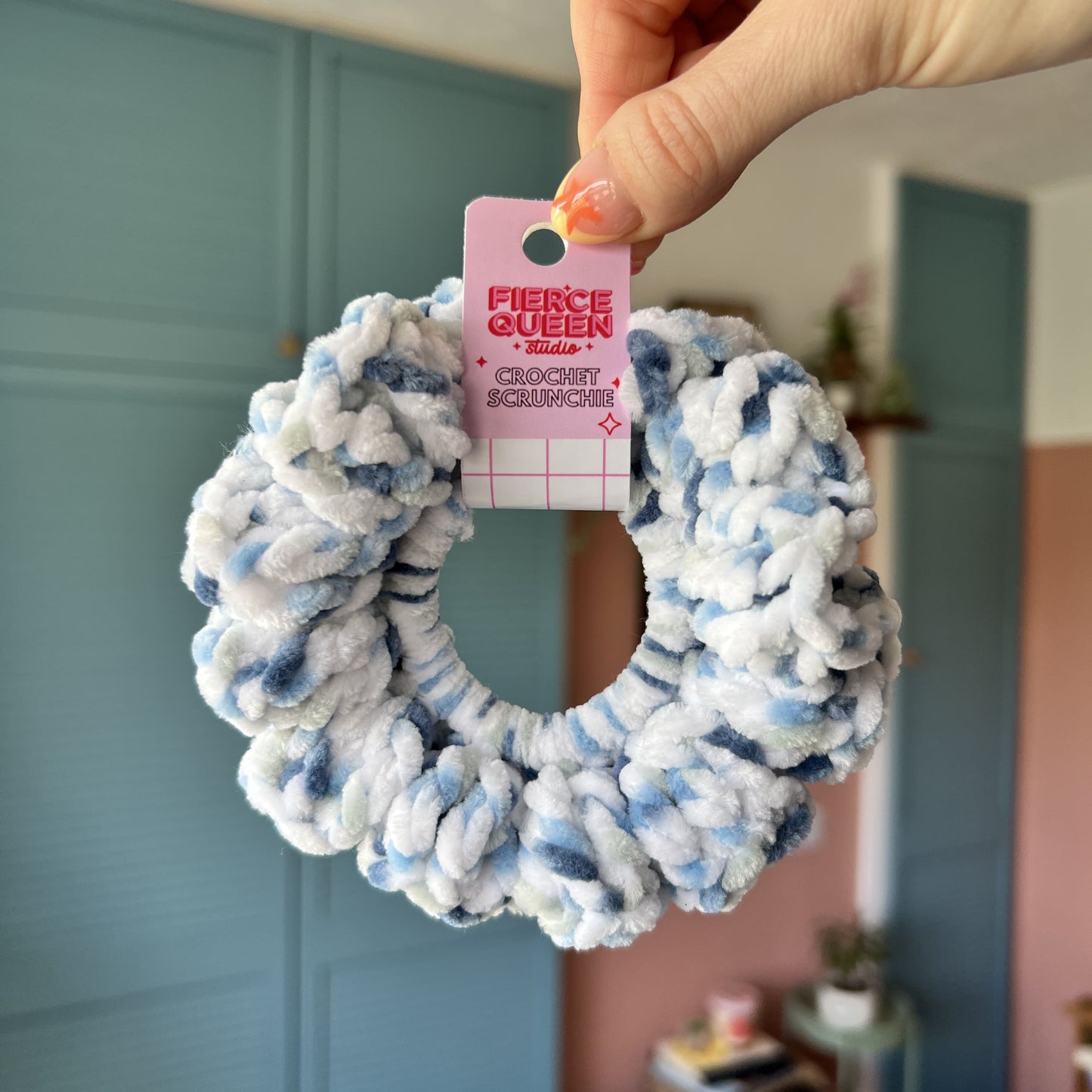 Individual Crochet Scrunchie (3 for £11.95)