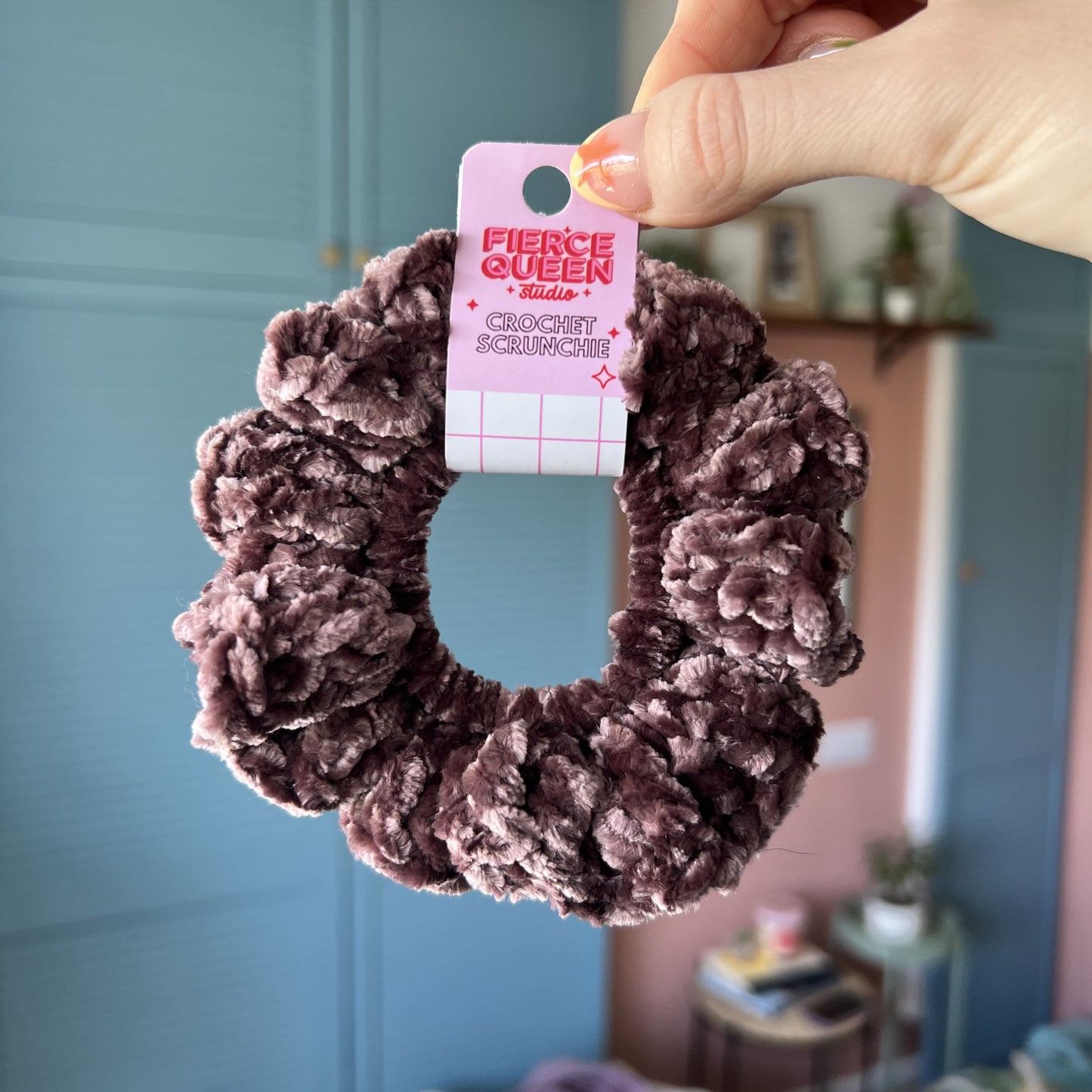 Individual Crochet Scrunchie (3 for £11.95)