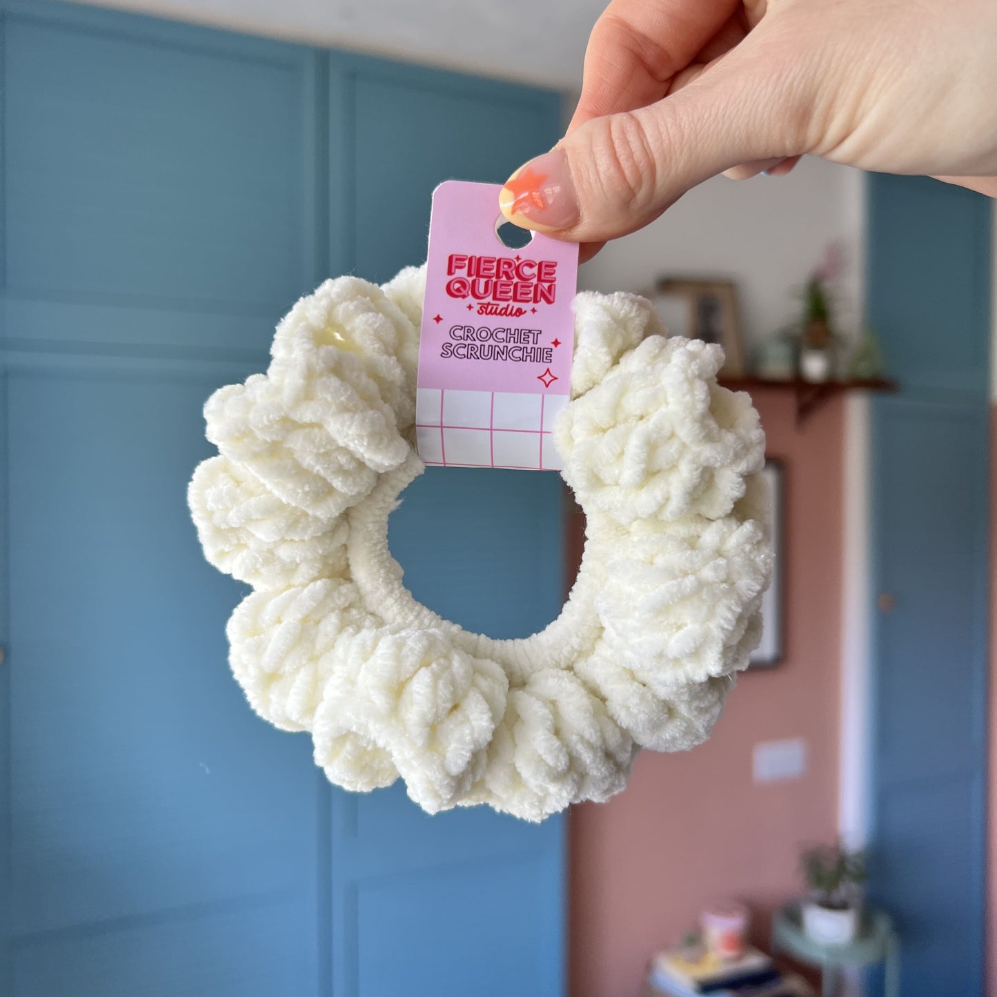 Individual Crochet Scrunchie (3 for £11.95)