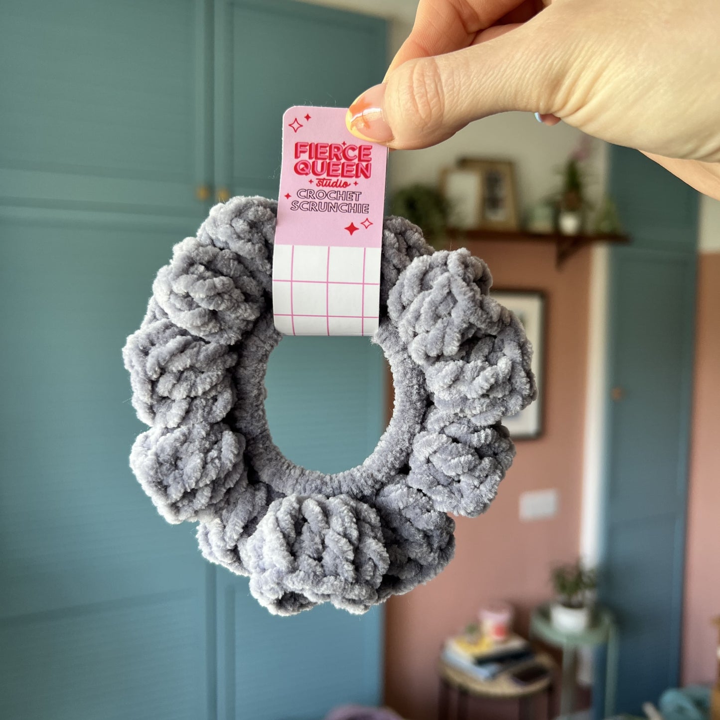 Individual Crochet Scrunchie (3 for £11.95)